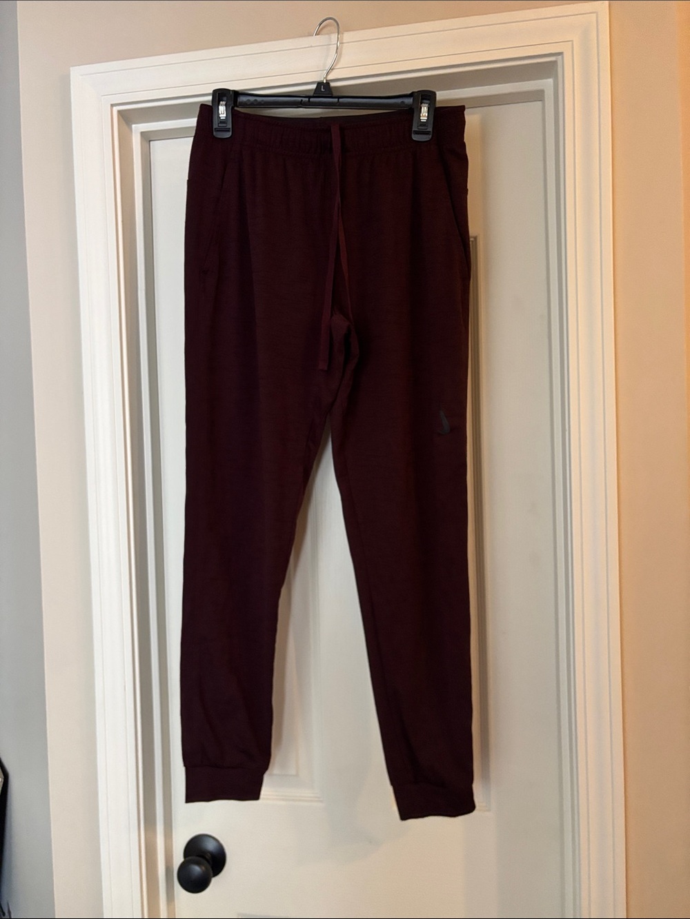 Nike Men's Maroon Athletic Joggers